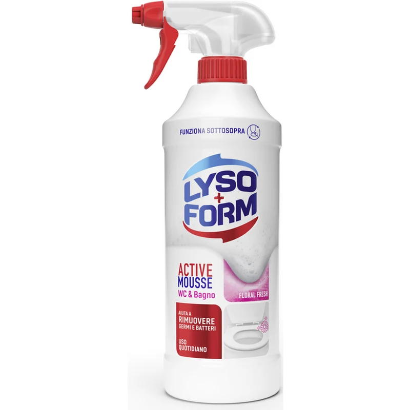 Lysoform - Wc & Bagno Active Mousse Floral Fresh Trigger - 435 Ml