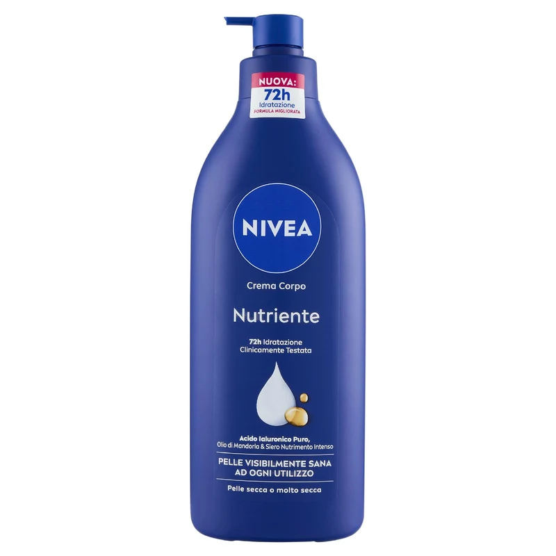 Nivea Crema Corpo Nutriente Pelle secca o molto secca 500 ml