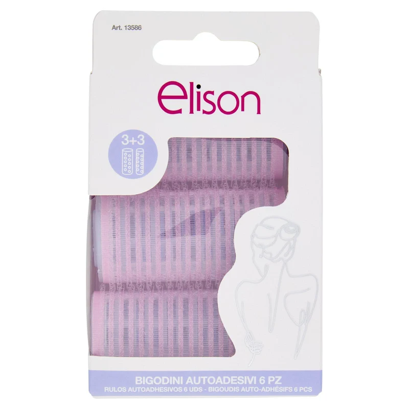 elison Bigodini Autoadesivi 6 pz
