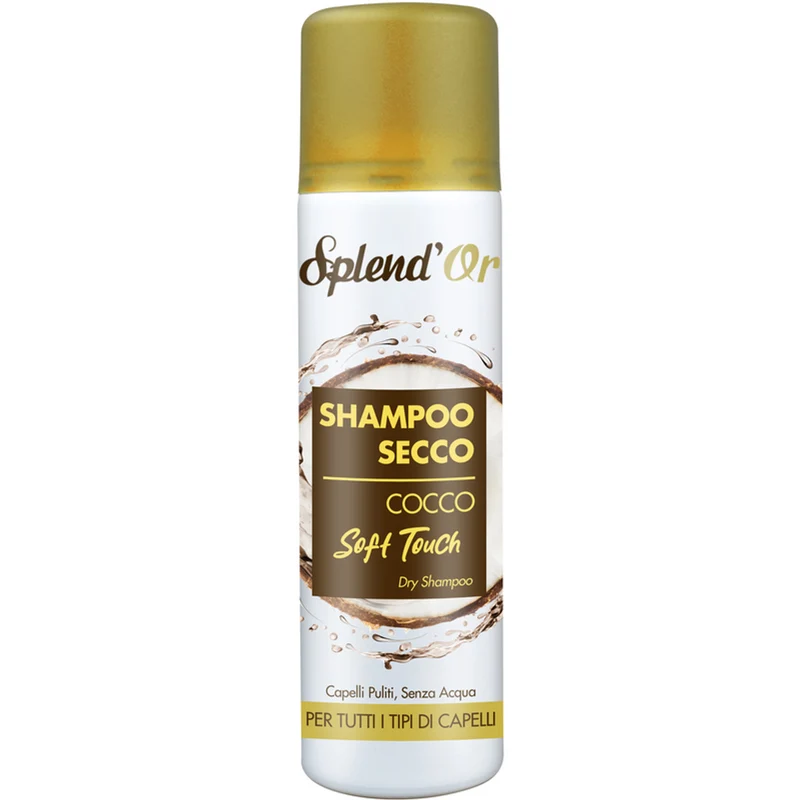 Splend'or - Shampoo Secco Cocco Tutti I Tipi Di Capelli - 200 ml