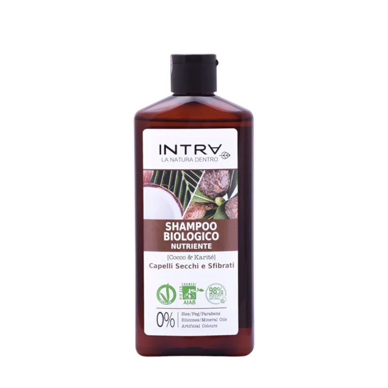 Intra - Shampoo Nutriente Olio di Cocco e Karitè - 250 ml