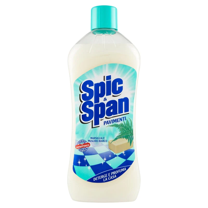 Spic & Span Pavimenti Marsiglia e Muschio Bianco 1000 ml
