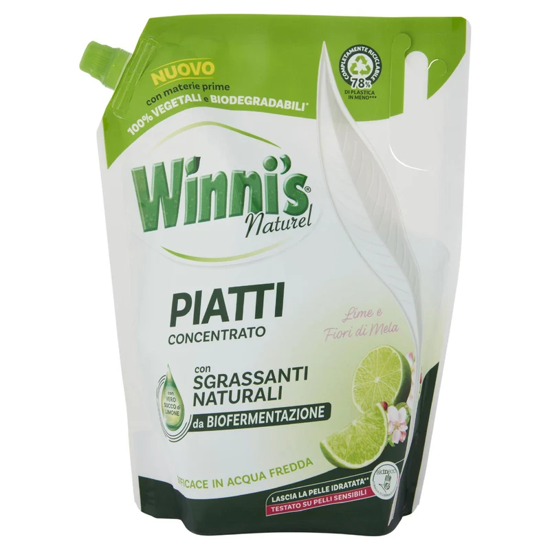 Winni's Naturel Patti Concentrato Lime e Fiori di Mela pouch 900 ml