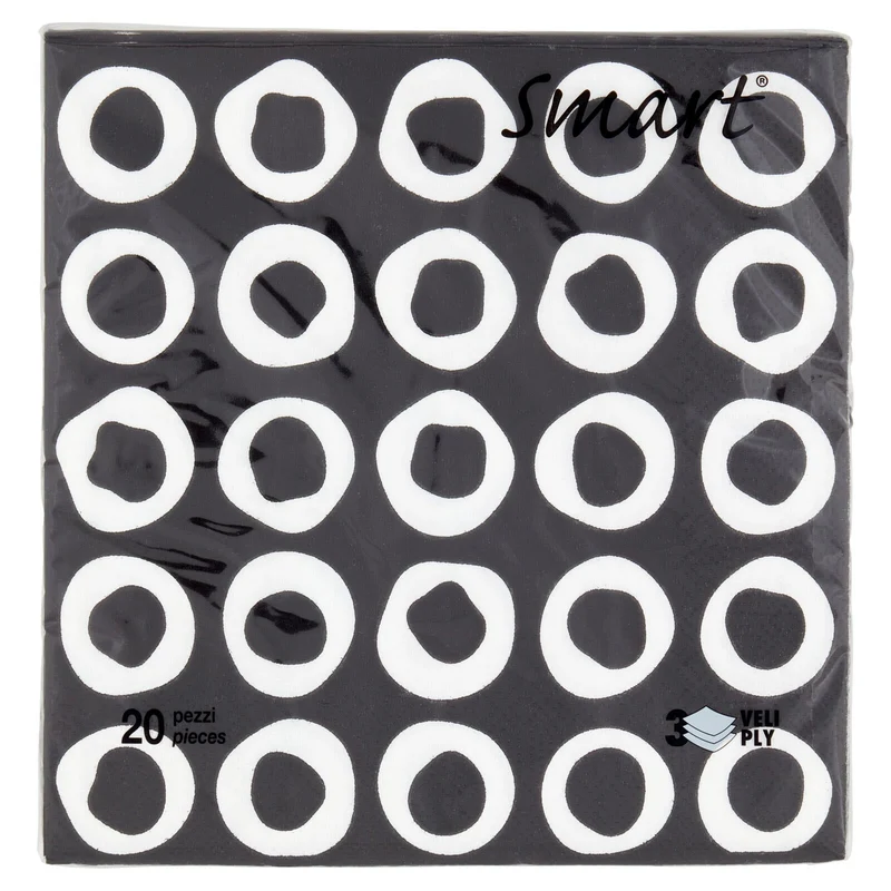 Smart Tovaglioli 3 Veli 33x33 cm 20 pz
