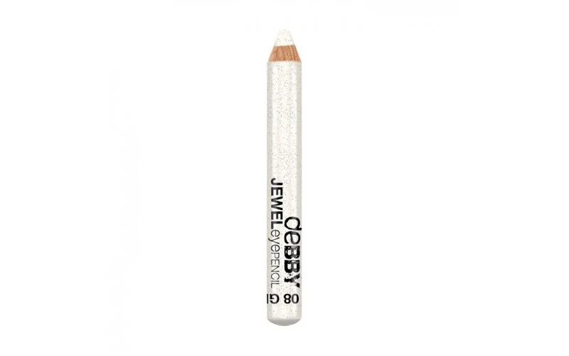 Debby Jewel Eye Pencil Mega N.08 White
