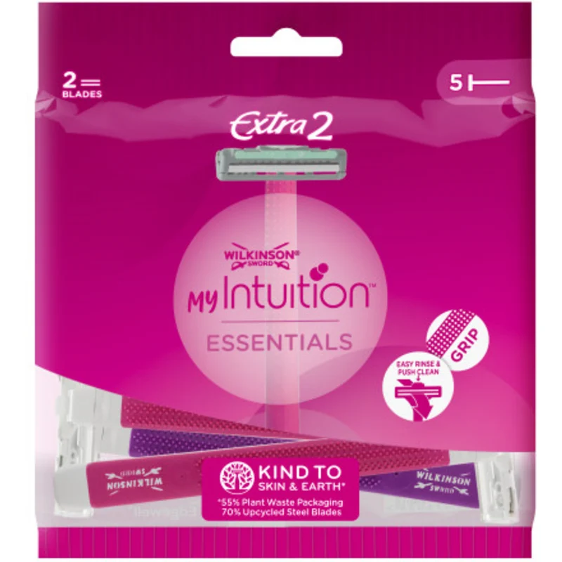 Wilkinson Sword Rasoio usa&getta My Intuition Extra 2 Essentials x5