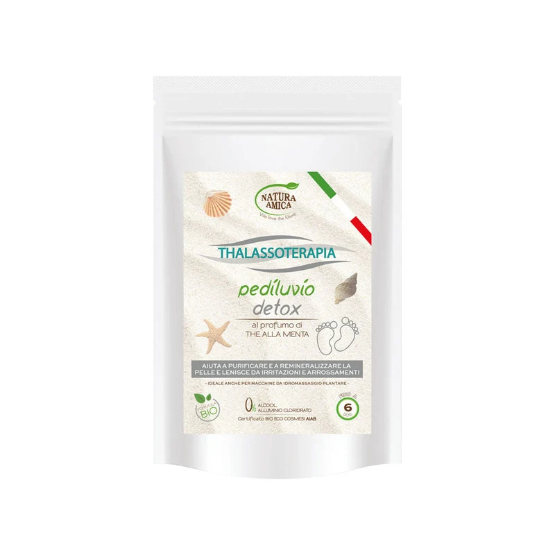 Natura Amica - Pediluvio Detox al thè alla menta - 120 g