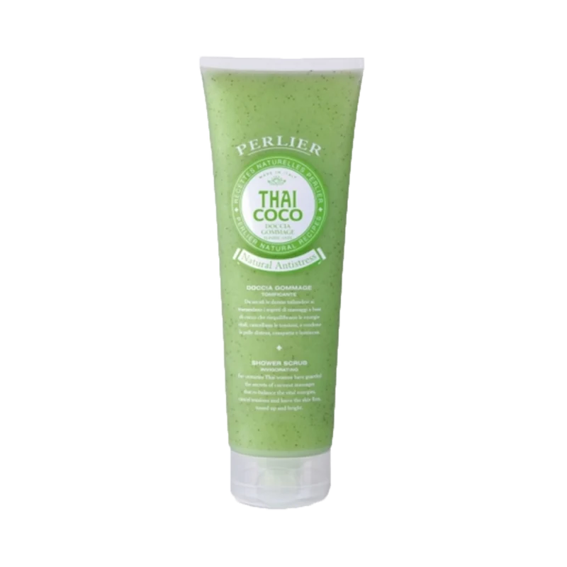 Perlier - Doccia Gommage Tonificante al Cocco Biologico - 250 ml