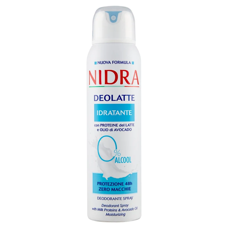 Nidra Deolatte Idratante Deodorante Spray 150 mL