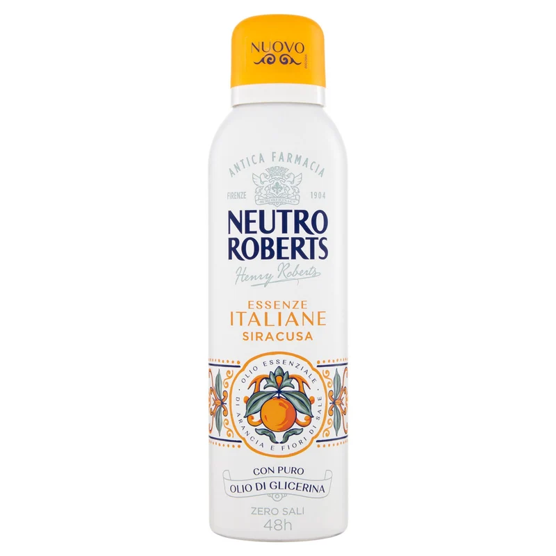 Neutro Roberts Essenze Italiane Siracusa Olio Essenziale di Arancia e Fiori di Sale 200 ml