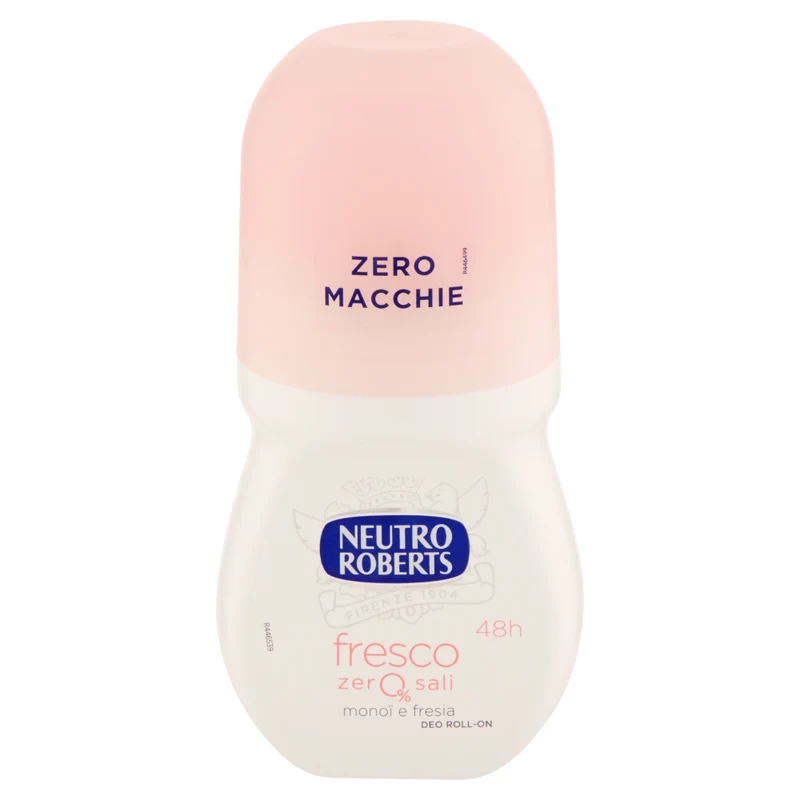 Neutro Roberts - Deodorante Roll-On Fresco Zero% Sali con Monoï e Fresia - 50 ml