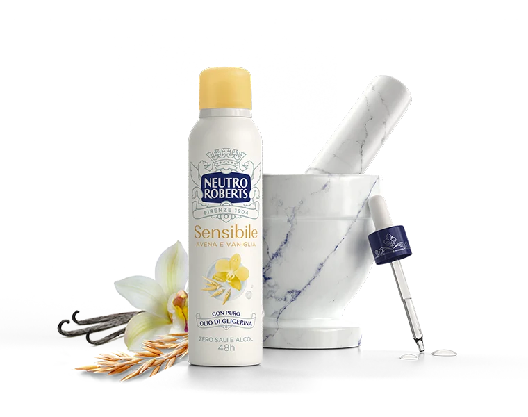 NEUTRO ROBERTS - Deodorante Asciutto Legno di Cedro e Vaniglia - 150 ML