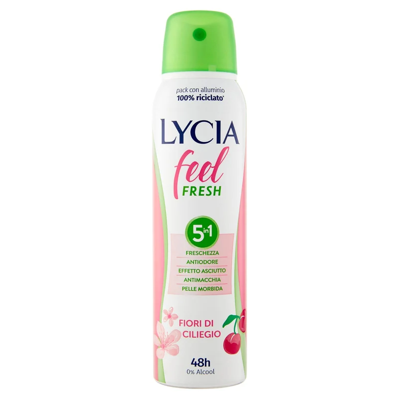 Lycia feel Fresh deo spray Fiori di Ciliegio 150 ml