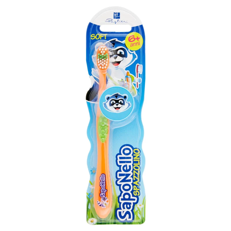 SapoNello Spazzolino soft 6 anni+