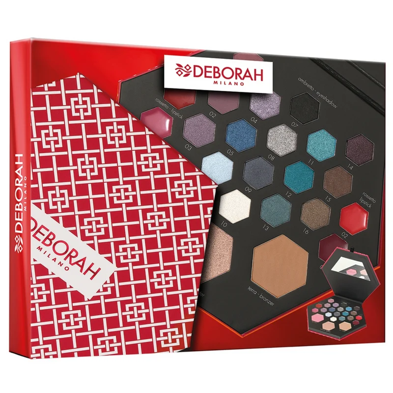 DEBORAH MILANO - COFANETTO MAKE UP 2024 BEAUTY GIFT N.2 COLORI FREDDI