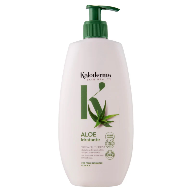 Kaloderma Aloe Idratante Fluida Gelée Corpo per Pelle Normale o Secca 400 ml