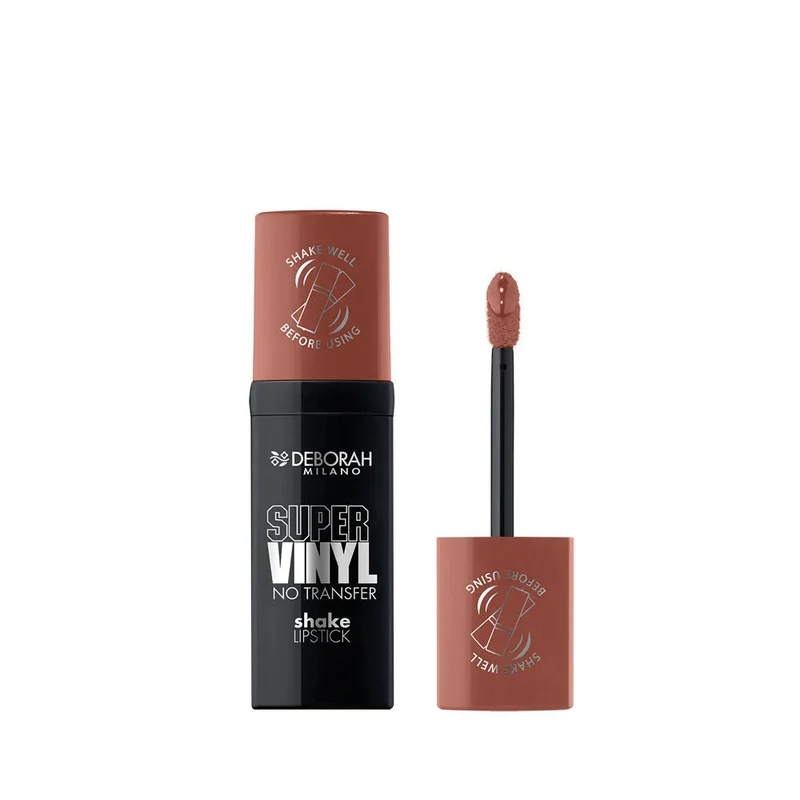 Deborah - Super Vinyl No Transfer Shake Lipstick - Caramel