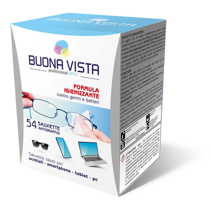 Buona Vista Salviette Antigraffio Formula Igienizzante 54 pz