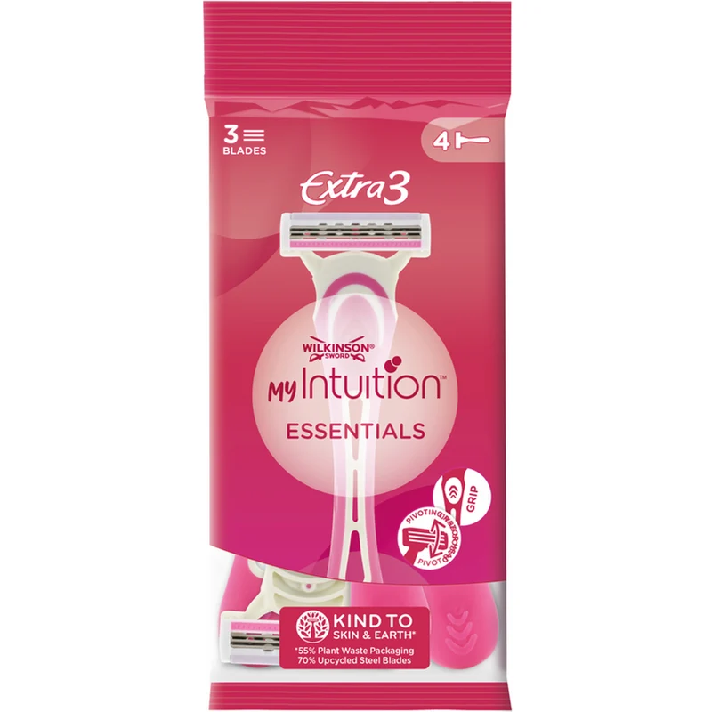 WILKINSON - Rasoio Intuition Essentials Color Mix 4pz Donna