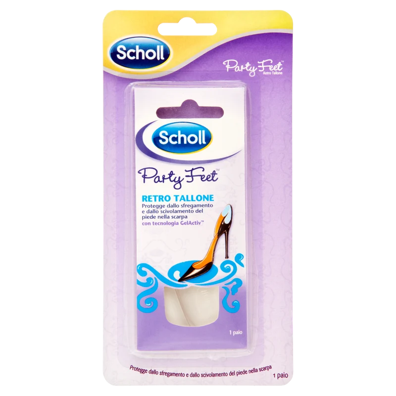 Scholl Party Feet Retro Tallone 1 paio