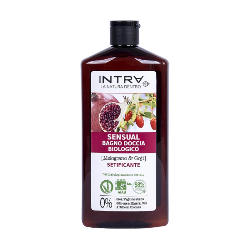 Intra - Bagno Doccia Sensuale al Melograno e Goji - 400 ml