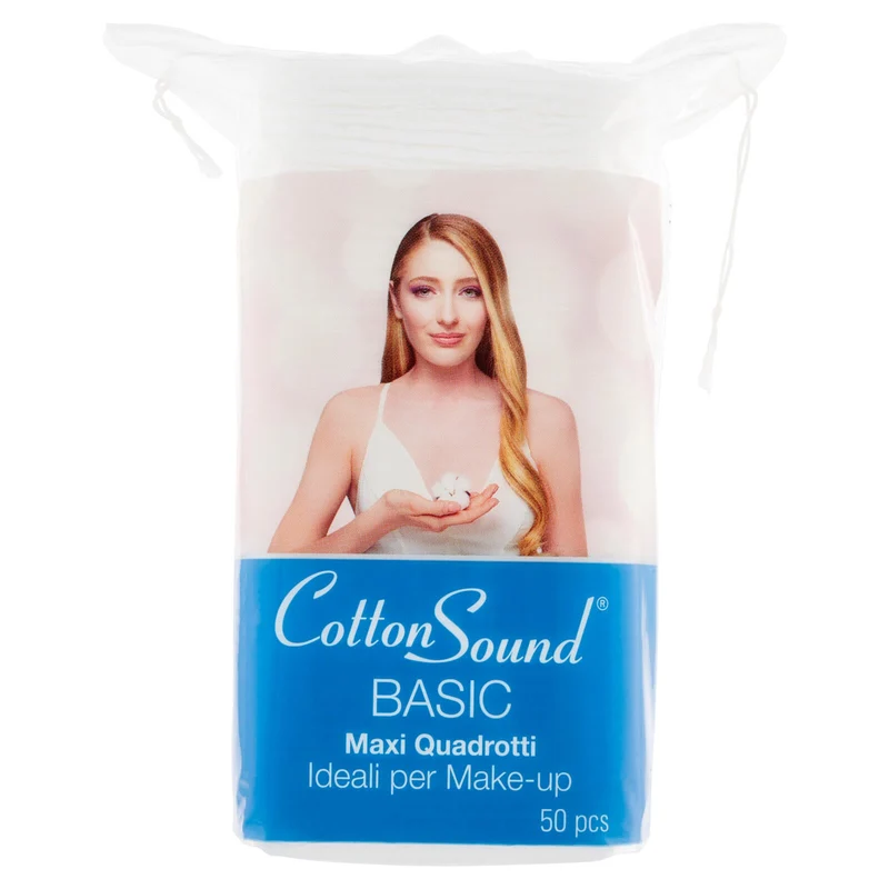 Cotton Sound Basic Maxi Quadrotti 50 pz