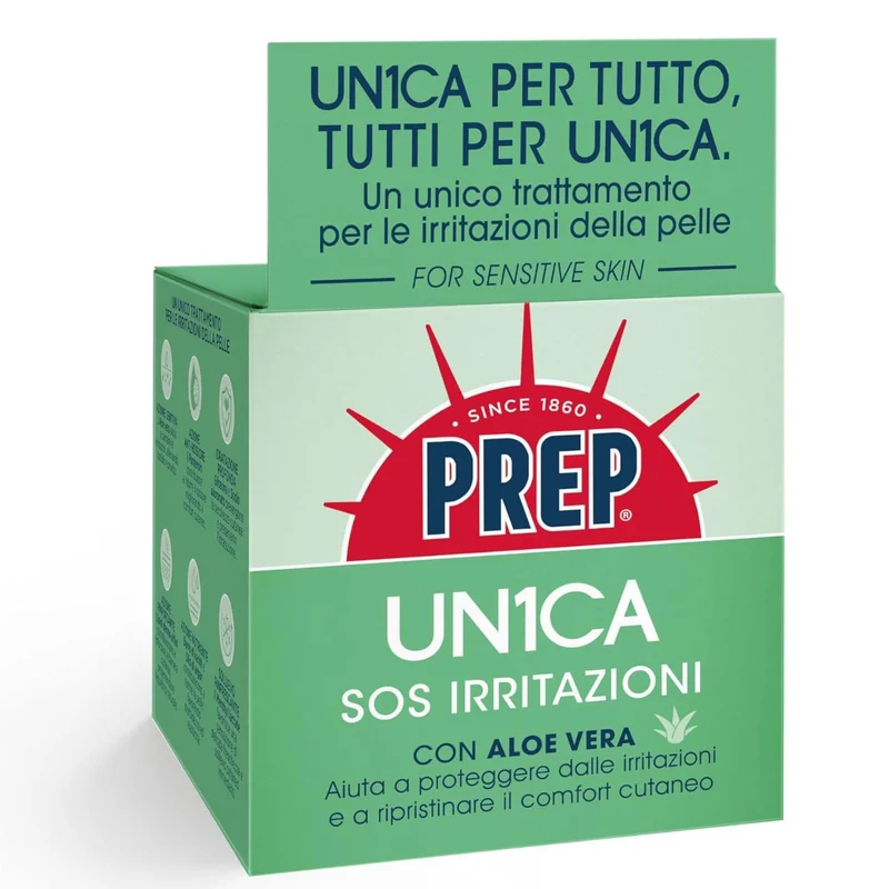 PREP - Crema Vaso SOS Irritazioni Dermoprotettiva Con Aloe Vera 75 ML