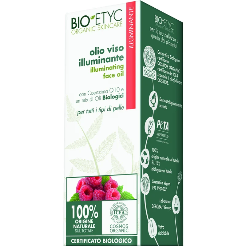 Bioetyc - Olio Viso Illuminante Con Coenzima Q10 - 30 ml