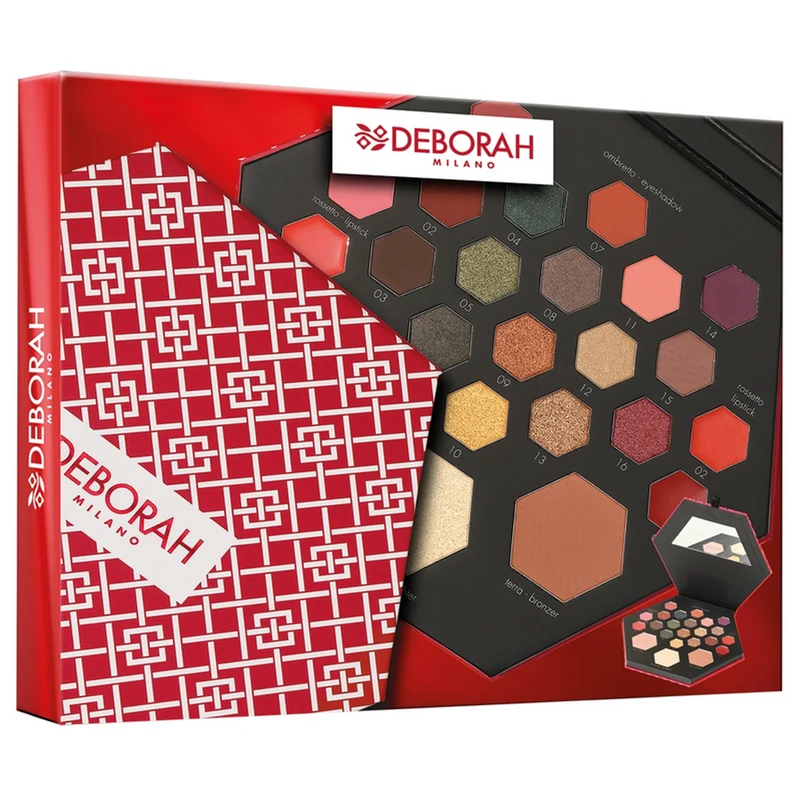 DEBORAH - Cofanetto Make Up 2024 Beauty Gift N.2 Colori Caldi