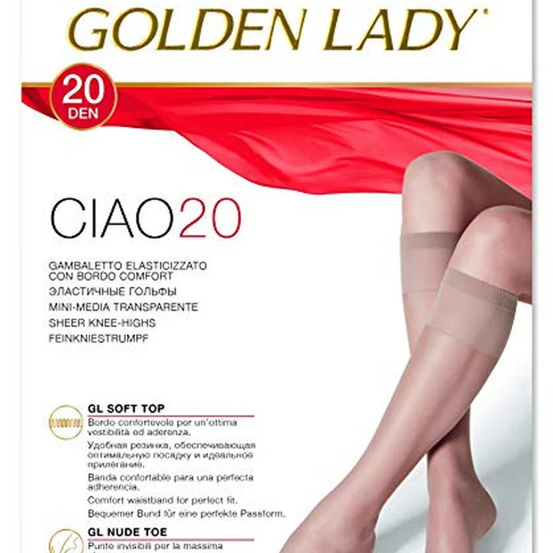 Golden Lady - Collant velato 20 denari - Look quotidiano