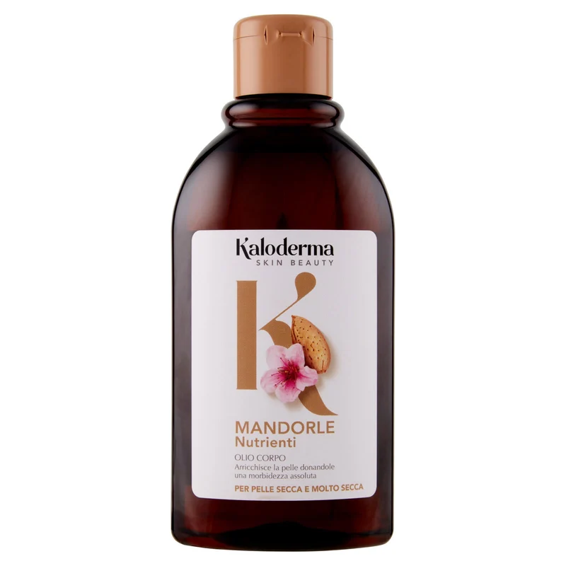 Kaloderma Mandorle Nutrienti Olio Corpo Per Pelle Secca e Molto Secca 300 ml