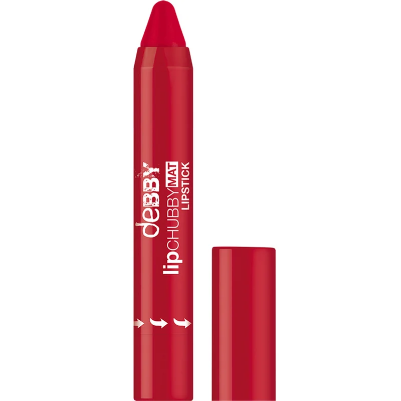Debby - Lipchubby Mat N.03 Strong Red