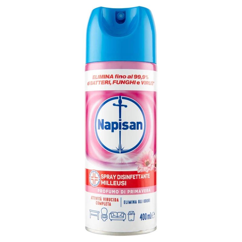 Napisan Spray Disinfettante Milleusi Brezza di Limoni 400 ml