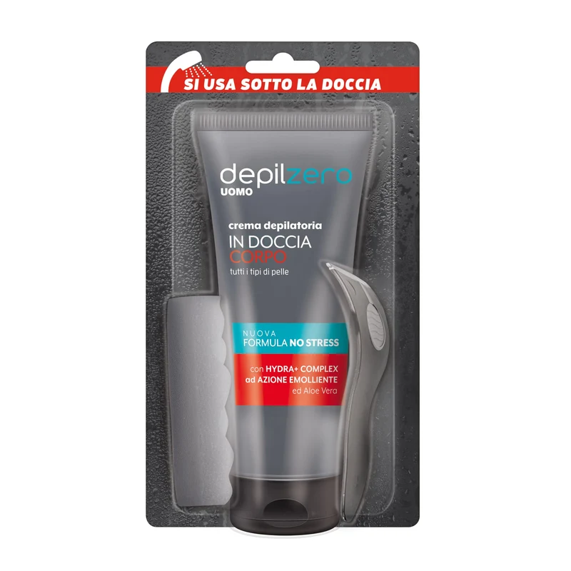 Depilzero Crema Sotto la Doccia Uomo 200ml – Cartone 6 pz