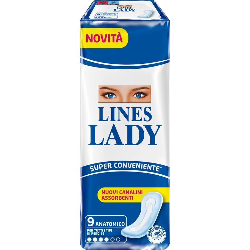 Lines Lady pz 9 – Cartone 16 pz