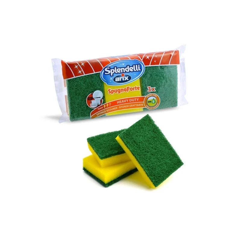 Arix Spugna+retina Abrasiva pz 3 – Cartone 20 pz