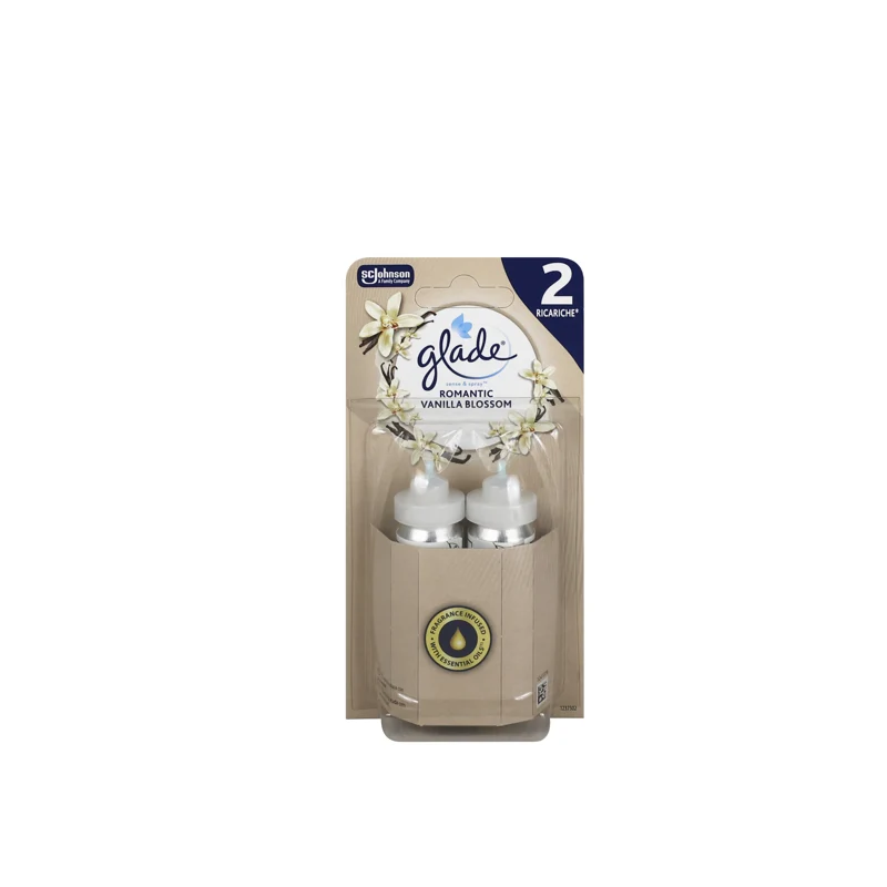 Glade Sense&spray Ricarica pz 2 Vaniglia – Cartone 8 pz