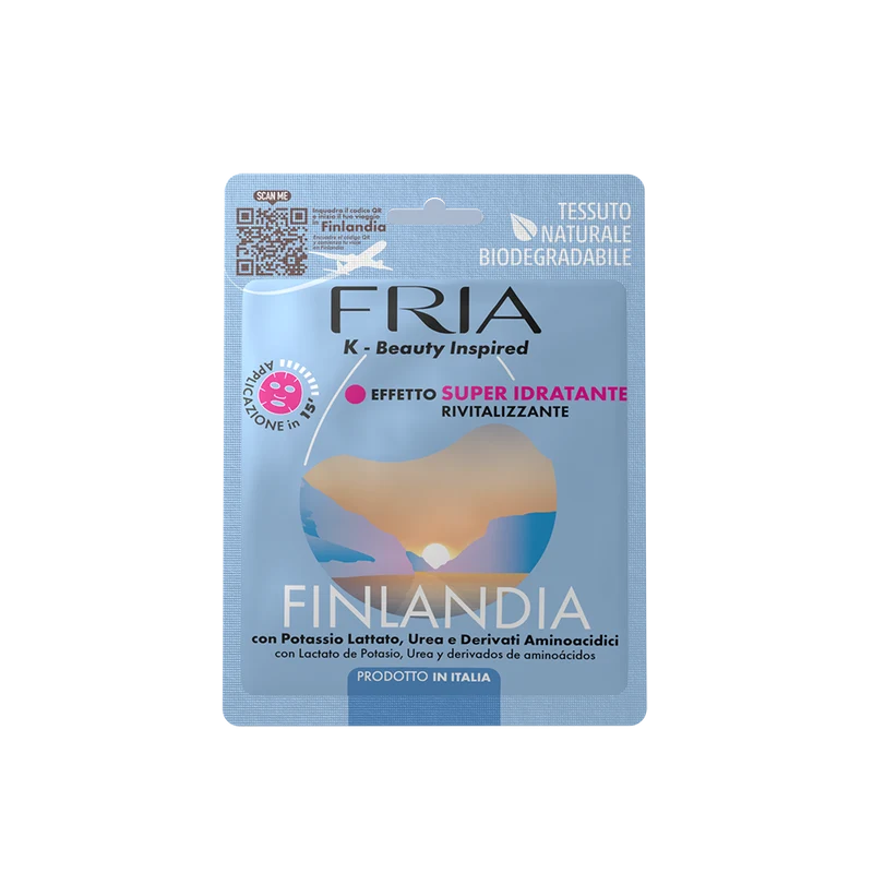Fria Maschera Viso Monofase Finlandia Super Idratante Hydrogel