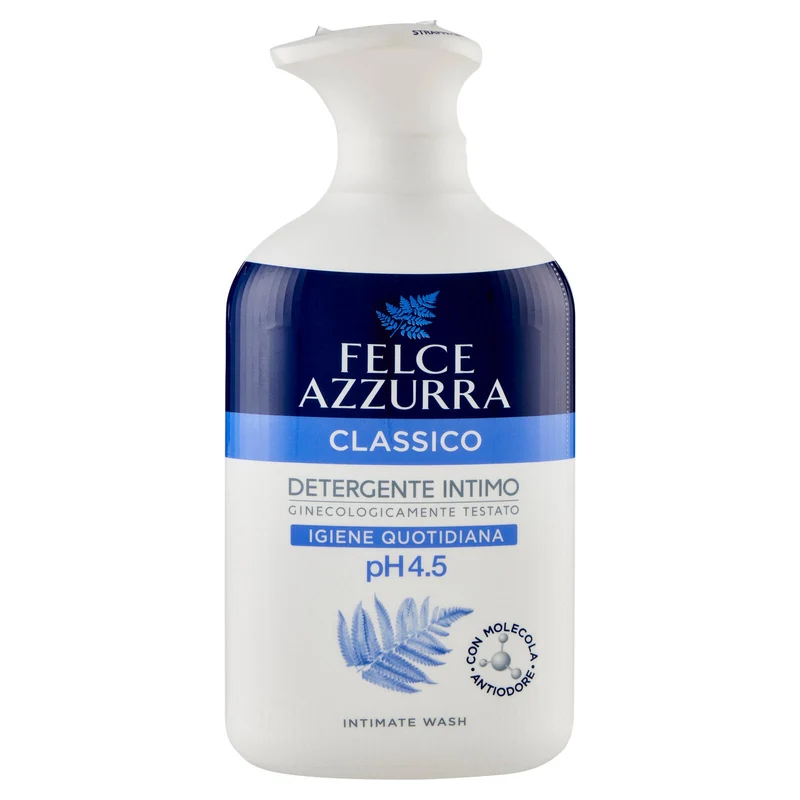 Felce Azzurra Classico Detergente Intimo Igiene Quotidiana pH 4.5 250 ml