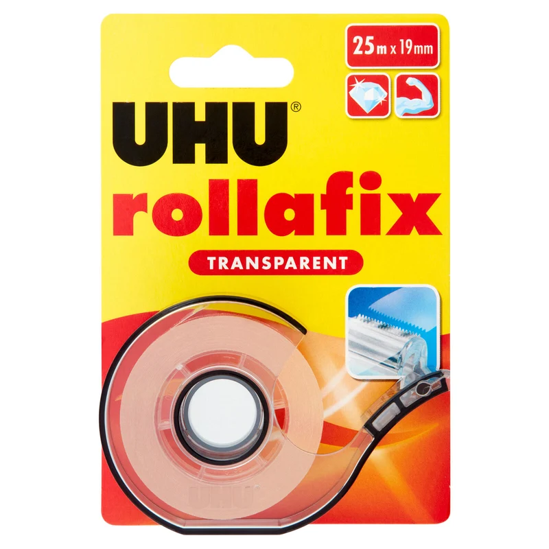 UHU rollafix Transparent 25 m x 19 mm