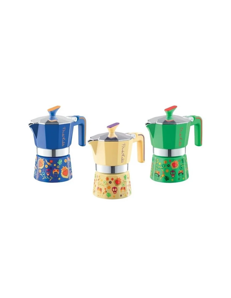 Pedrini - Caffettiera Frida Kahlo - Colori Assortiti