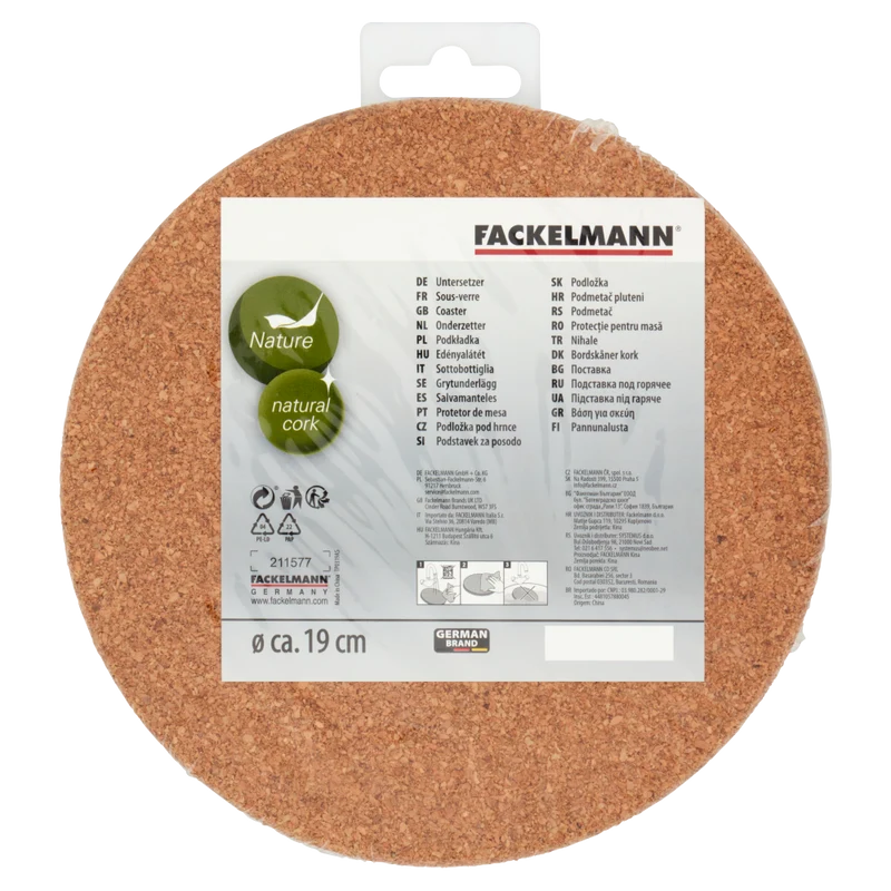 Fackelmann Nature Sottobottiglia ø ca. 19 cm