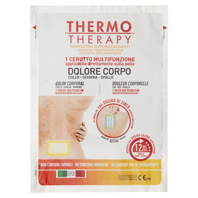 ThermoTherapy Dolore Corpo Collo - Schiena - Spalle Cerotto Multifunzione 1 pz