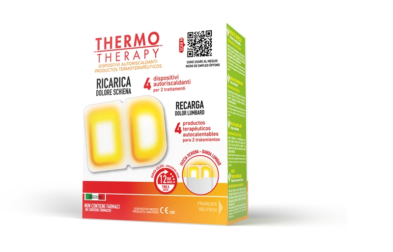 ThermoTherapy dolore schiena Ricarica 4 pz