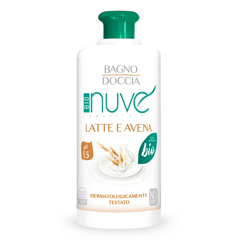 BIO NUVE' BAGNODOCCIA LATTE AVENA 500 ML