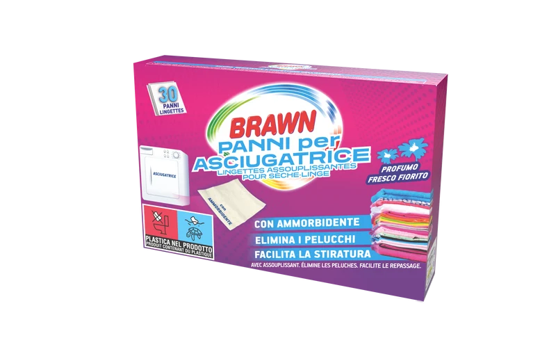 Brawn Panni per Asciugatrice con Ammorbidente 30 pz