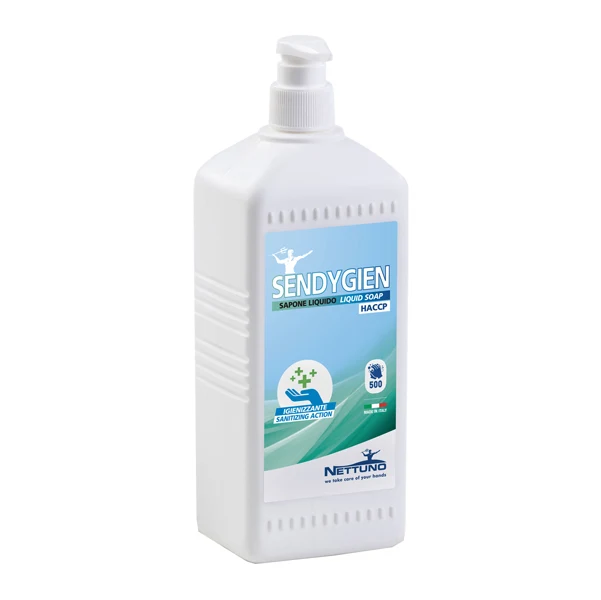 NETTUNO - 00507 - Sapone igienizzante Sendygien - inodore - Nettuno - dispenser da 1 L - 67480 - Conf. da 1 Pz.
