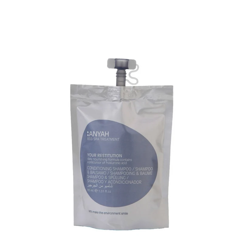 Doypack Anyah – Shampoo 30 ml | Confezione da 200 Pezzi