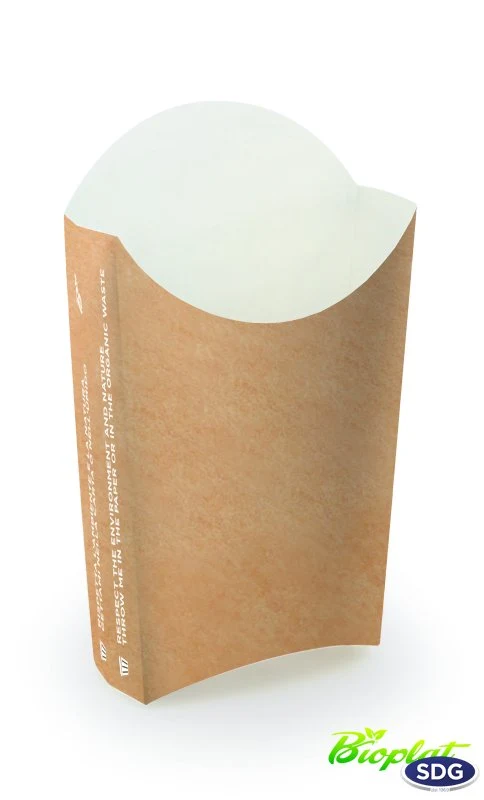 Pata-Box Maxi Compostabile Avana Mis. 13x9.3x3,5 cm. - Disponibilità: 100/800pezzi