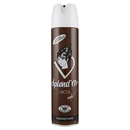 Splend'Or Set 24 Lacche Per Capelli Fissaggio Forte - 10000 Gr